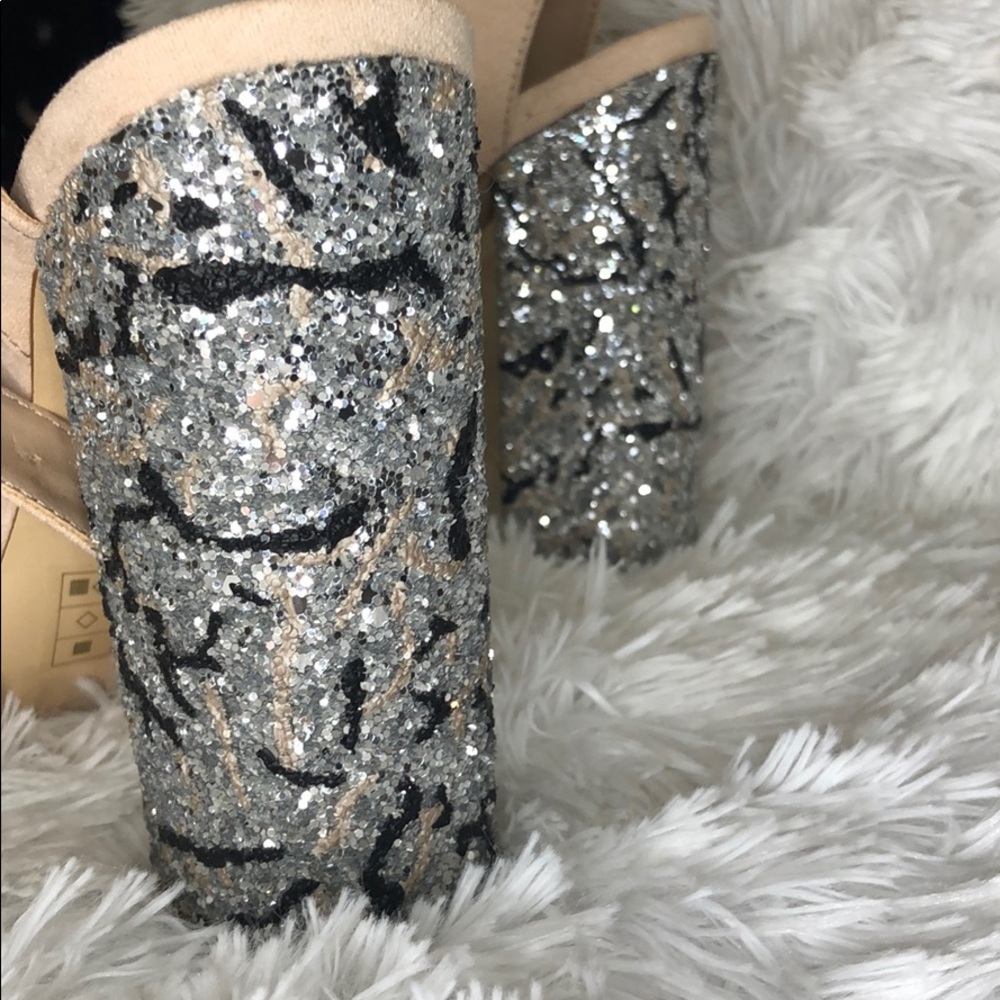 New Never Worn Chunky Heal MIX NO.6 Heels - Picture 2 of 4